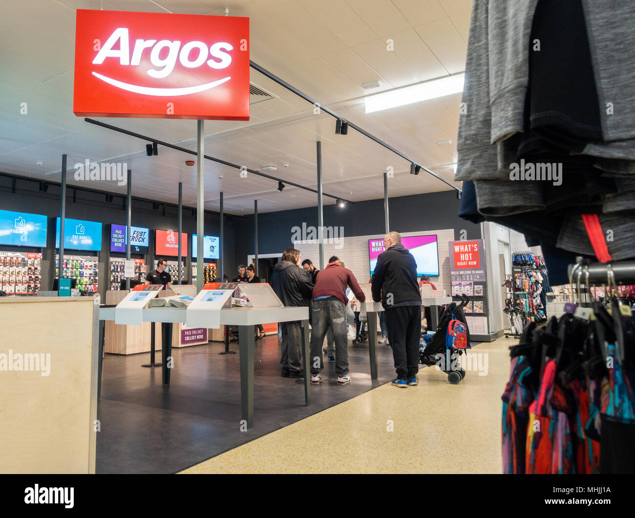 Argos in Sainsbury`s supermaket, England. UK Stock Photo
